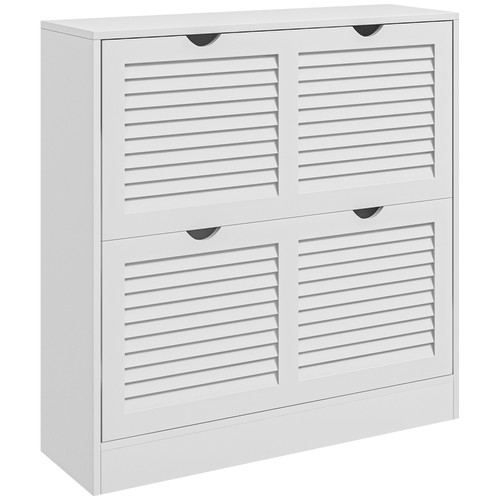 Homcom slim shoe storage - shoe,