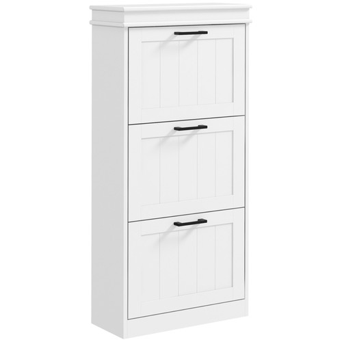 Homcom slim shoe storage - shoe,