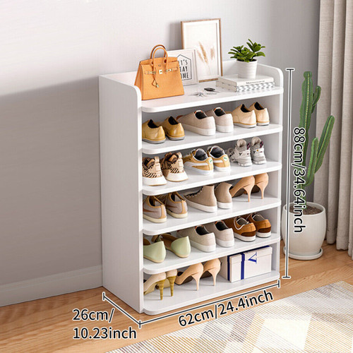 Tier wooden shoe cabinet - wooden,