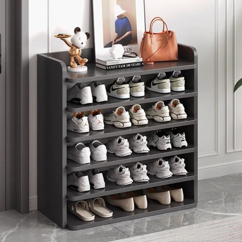 Tier wooden shoe rack - shoe,