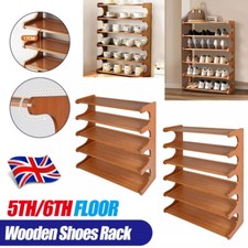 4/5/6 Tier Bamboo Shoe Rack