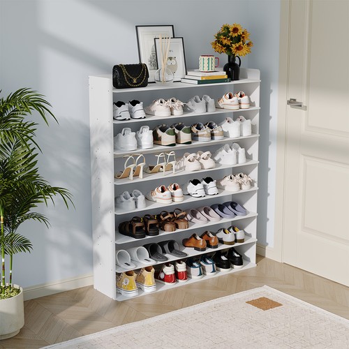 Tier wooden shoe rack - wooden,
