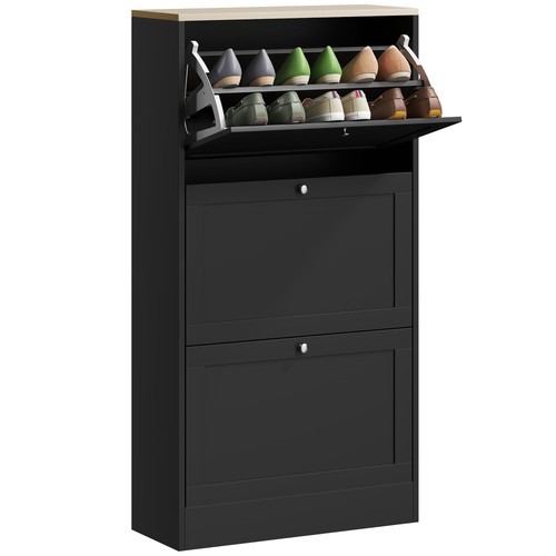Homcom narrow shoe cabinet - homcom,